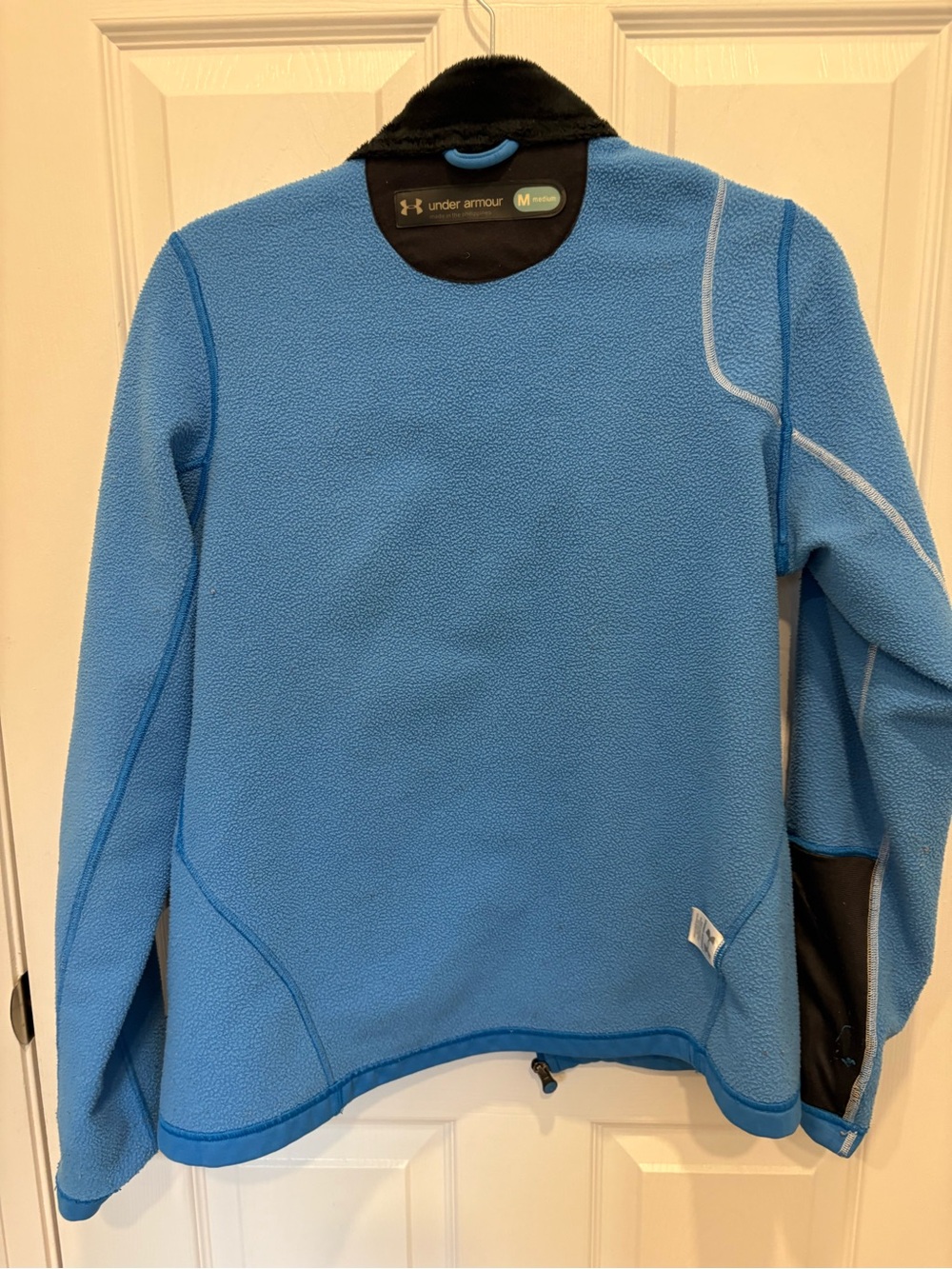 VTG Blue Woman’s Under Armour Zip-Front Jacket #1170 - Picture 4 of 16